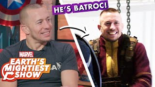 Which Avenger Does Georges St-Pierre Say He Fights Like? | Earth’s Mightiest Show video