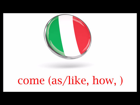 100 Most Common Italian Words (LISTEN AND REPEAT!)