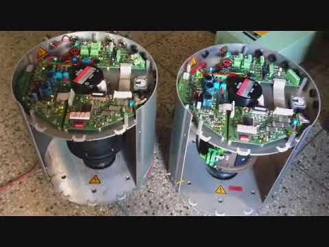 Raytheon Anschutz STD 22 Gyrocompass Test Run