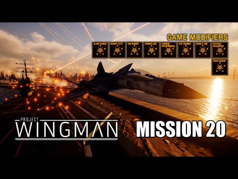 Mission 20: Presidia (Mercenary), All Modifiers On | PW-MK.1, No Flares | Project Wingman