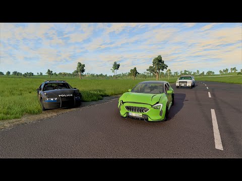 Realistic Car Crash #49 BeamNG.drive