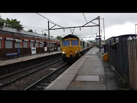 Freightliner Convoy through Guide Bridge working 0K98 Hope Earles Sidings-Crewe Bas Hall on 18/07/20