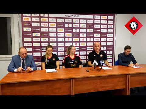 Widzew Łódź - TS Ostrovia Ostrów Wlkp. | Konferencja po meczu | #boomnakosza