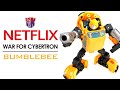 Netflix WFC BUMBLEBEE 網飛 賽博坦大戰三部曲 大黃蜂 KL變形金剛玩具分享548