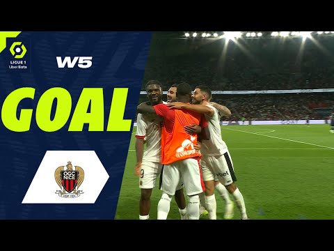 Goal Gaëtan LABORDE (53' - OGCN) PARIS SAINT-GERMAIN - OGC NICE (2-3) 23/24
