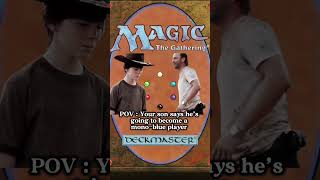 Mono-blue player #magicthegatheringcommunity #magicthegatheringbrasil #memes #tcgcommunity #tcg #mtg