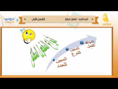 الثالث الثانوي | الفصل الدراسي الأول 1438 | النحو والصرف | المفعول المطلق