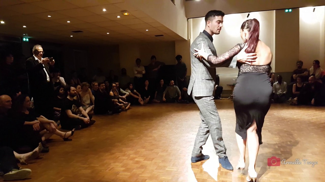 Rodrigo Palacios & Karina Colmeiro ❤ Prepárense (Orq. Típica Andariega) @ Paris - Milonga El Garrón
