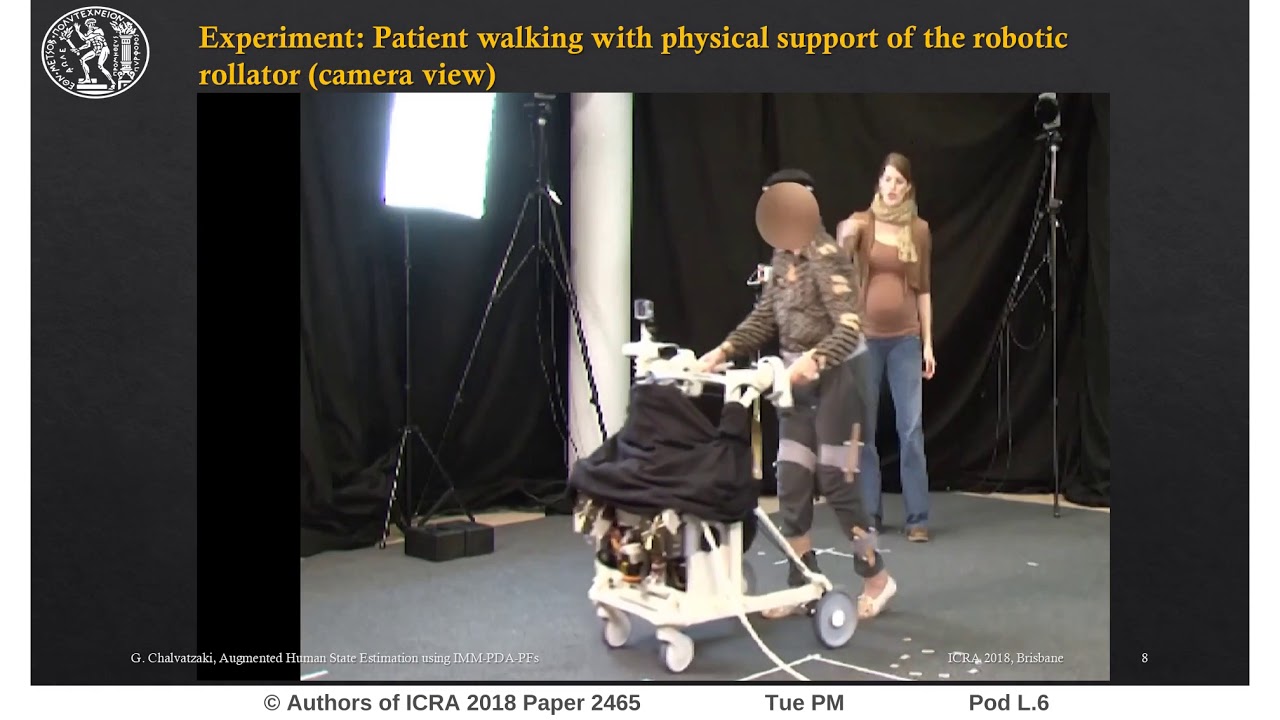 Augmented Human State Estimation Using Interacting Multiple Model Particle Filters with Probabilisti