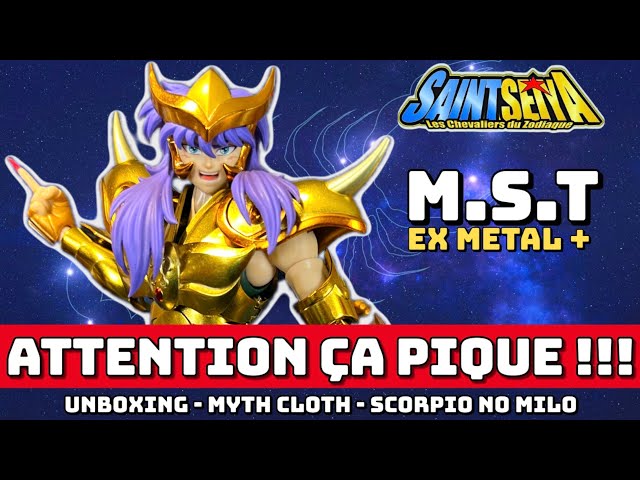 Vídeo relacionado con Saint Seiya Figurine Saint Cloth Myth Ex Scorpio Milo (Revival Version) 18 cm