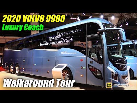 2020 Volvo 9900 Luxury Coach - Exterior Interior Walkaround - 2019 Busworld Brussels