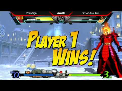 Paradigm Vs, Senor Ass Taxi - UMvC3 (West Coast Rumble Week #1)