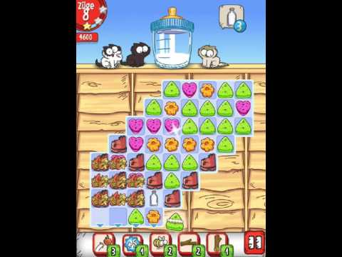 Simons Cat - Crunch Time - Level 144 - No Boosters (by match3news.com)