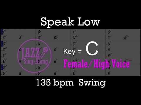 Speak Low - Sarah Vaughan