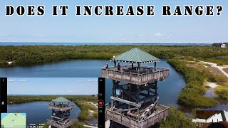 Flying Mavic Mini from 60 foot tower