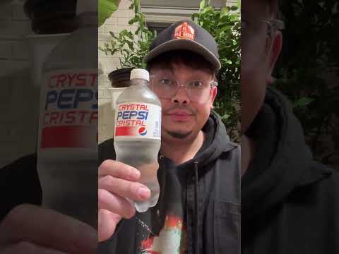 The revival of CRYSTAL PEPSI