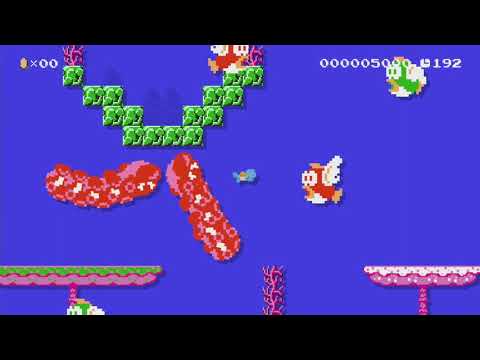 Origin of Species: Blue Planet by Boh!! - Super Mario Maker - No Commentary 1bk