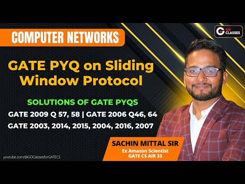 Sliding Window PYQs| GATE 2009 Q57, 58| 2006 Q46, 64| 2003, 2014, 2015, 2004, 2016, 2007| With NOTES