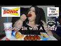 A Sonic Six With A Glizzy Corn Dogs A 6 Inch Chili Cheese Coney Mukbang Eating Show