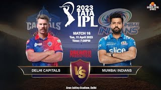 DC VS MI : IPL 2023 Full Match Highlights ..