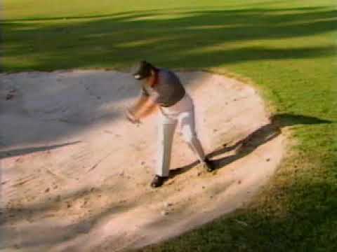 2 Minute Golf Lesson: Face of Bunker Downhill