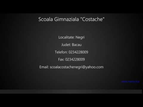 Scoala Gimnaziala "Costache" Negri