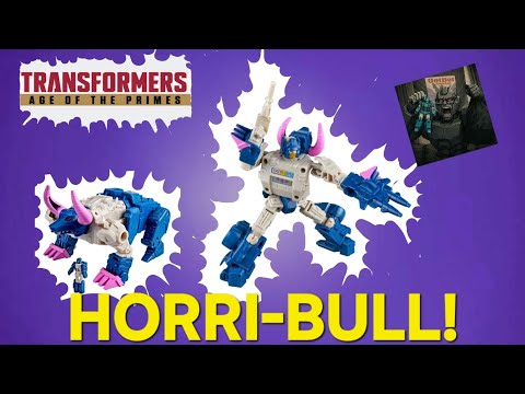 Transformers Age of the Primes Horri Bull - GotBot True Review NUMBER 1326