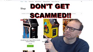 Don't get scammed buying Arcade1Up machines!!!