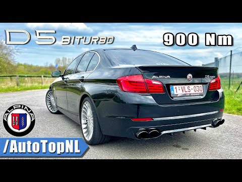 BMW Alpina D5 BiTurbo F10 285km/h REVIEW on Autobahn - Better Than M550d?!