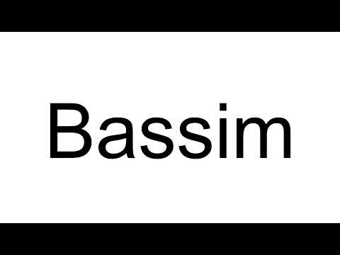 How to Pronounce Bassim (Arabic)