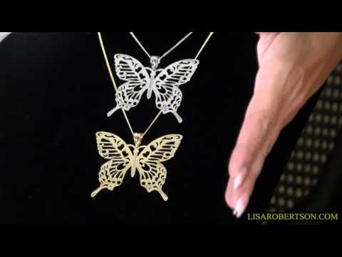 Open Butterfly Pendant