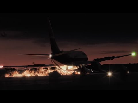 Los Angeles Runway Disaster - Animation