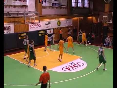 Plungės "Olimpas" - Kauno "Žalgiris-Sabonio krepšinio centras".2012 10 05