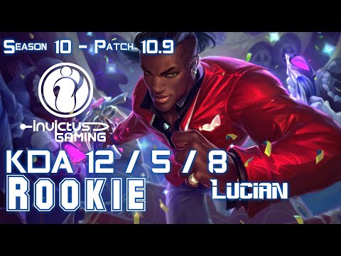 IG Rookie LUCIAN vs NEEKO Mid - Patch 10.9 KR Ranked