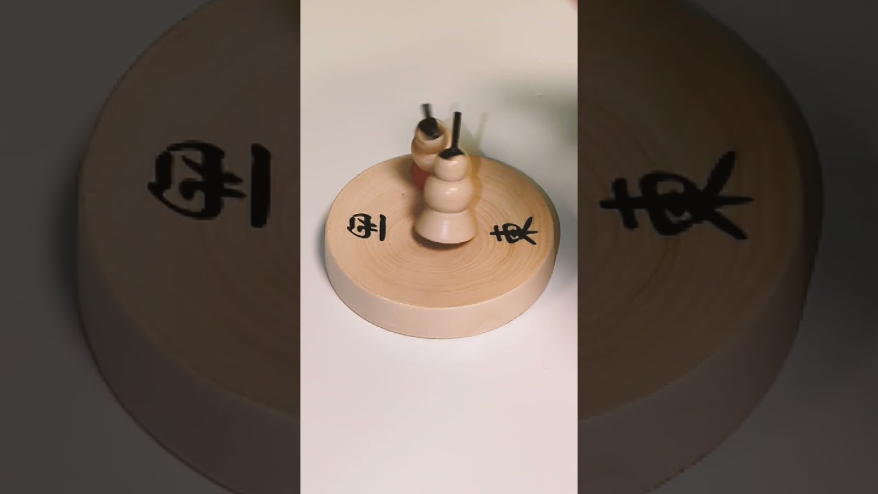 Sumo wrestling spinning top. My favorite toys. #shorts