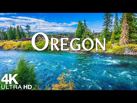 Oregon 4K UHD - Nature Relaxation Film with Calming Piano Music - Natural Landscape