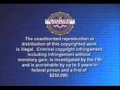 Buena Vista Walt Disney Warning Screen 2005 2013 DVD Version