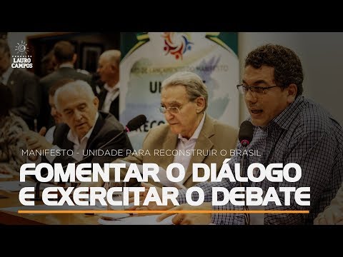 nFLC - Manifesto da Unidade: Fomentar o diálogo e exercitar o debate