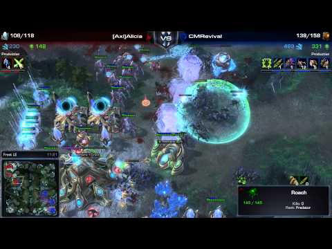 SC2 - Daily Masters - PvZ - Alicia vs Revival