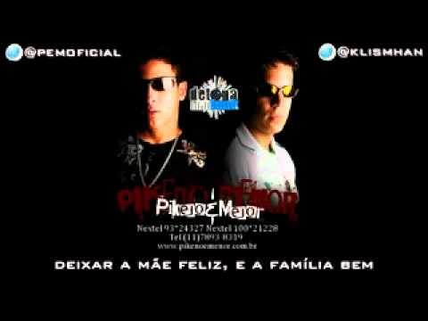 PIKENO E MENOR - OS MLK TOP TA DE VOLTA ♫♪ C/ LETRA - LANÇAMENTO 2011 - DJ LUIZINHO