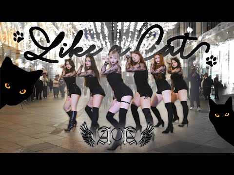[KPOP IN PUBLIC | ONE TAKE] AOA (에이오에이) 'LIKE A CAT' dance cover by HAZAKURA