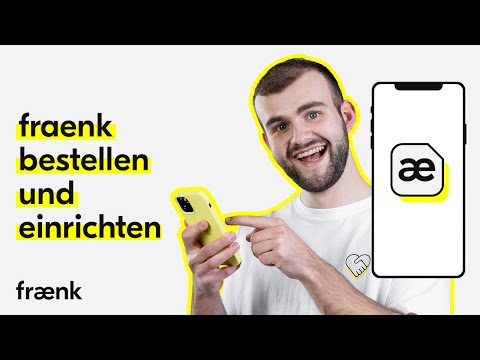 fraenk Bestellung online per App einrichten