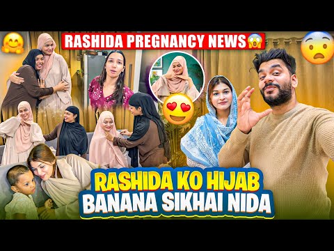 Rashida Ko Hijab Banana Sikhai Nida 😍| Rashida Pregnancy News 😂| Fokats | Abresh & Zeeshan