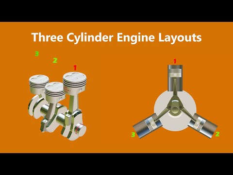 Three Cylinder Engine Layouts