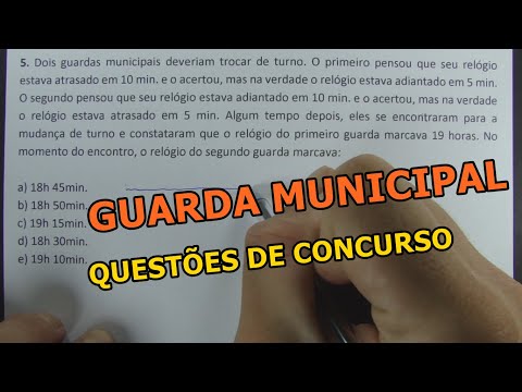MUNICIPAL GUARD - BARRA MANSA - COMPETITION QUESTIONS