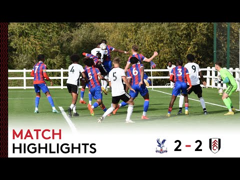 Crystal Palace U18 2-2 Fulham U18 | Premier League South | Close Contest In London Derby