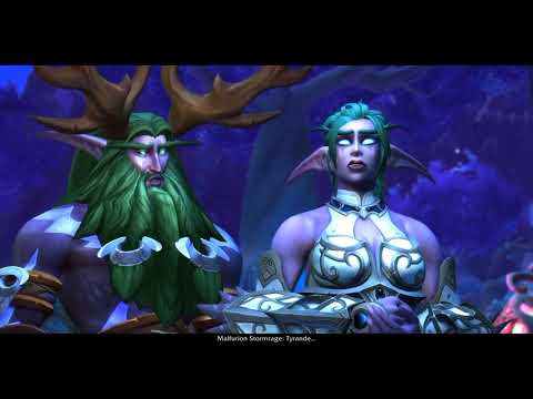 Malfurion and Tyrande Goodbye Cinematic | WoW Dragonflight