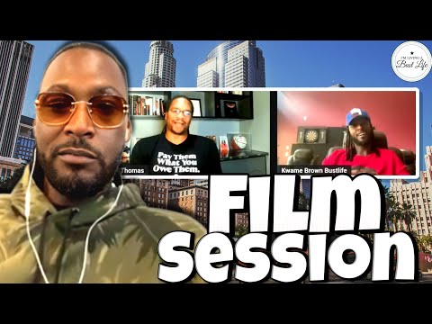 Kwame Brown- Film Session Lakers vs Suns Etan & Kwame Brown Sit down Interview!