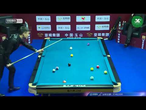 Li Bo VS Jing Yao - Chinese Mens Qualifying - 2018 CBSA Chinese Pool World Championship