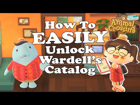 How to Unlock Wardell's Catalog in Happy Home Paradise | Animal Crossing: New Horizons